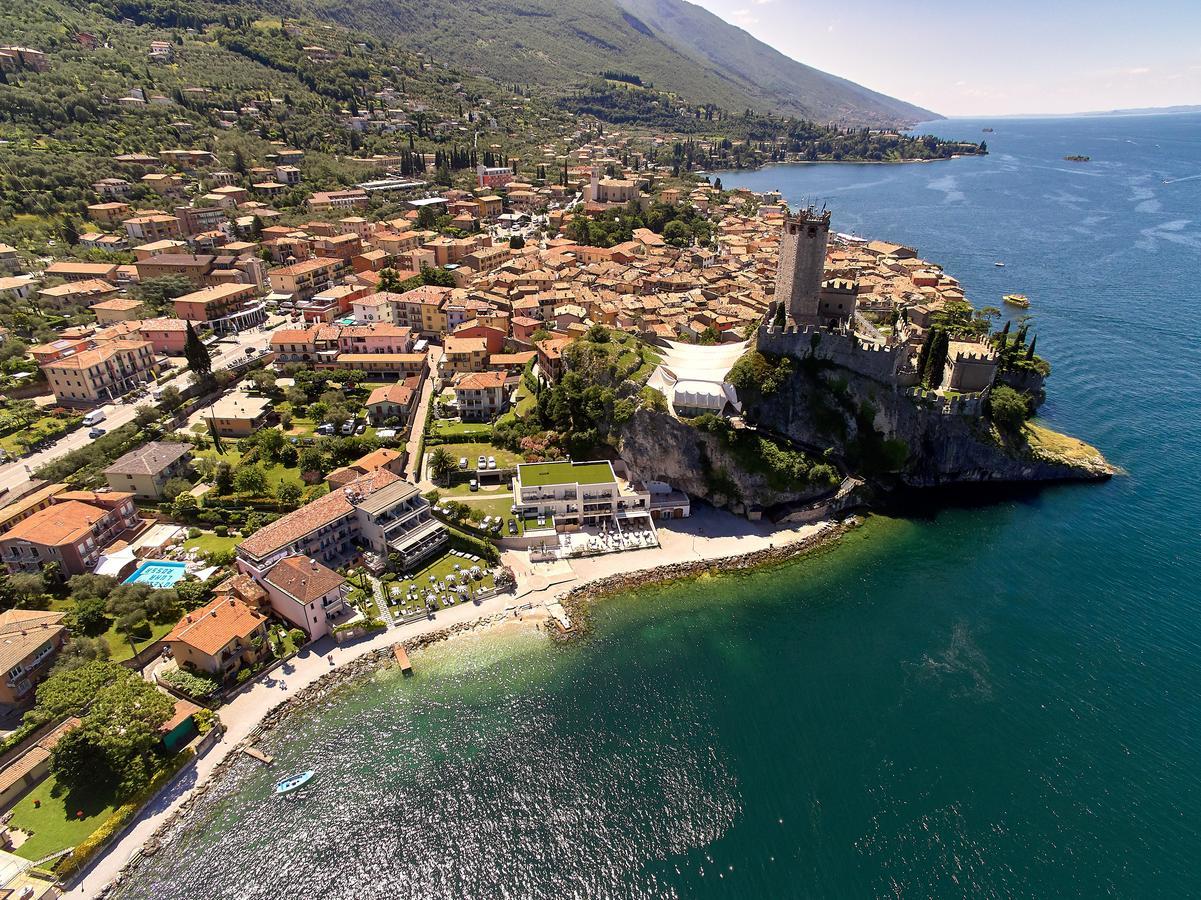 Hotel Castello Lake Front Malcesine Bagian luar foto
