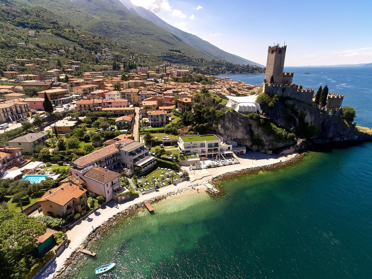 Hotel Castello Lake Front Malcesine Bagian luar foto