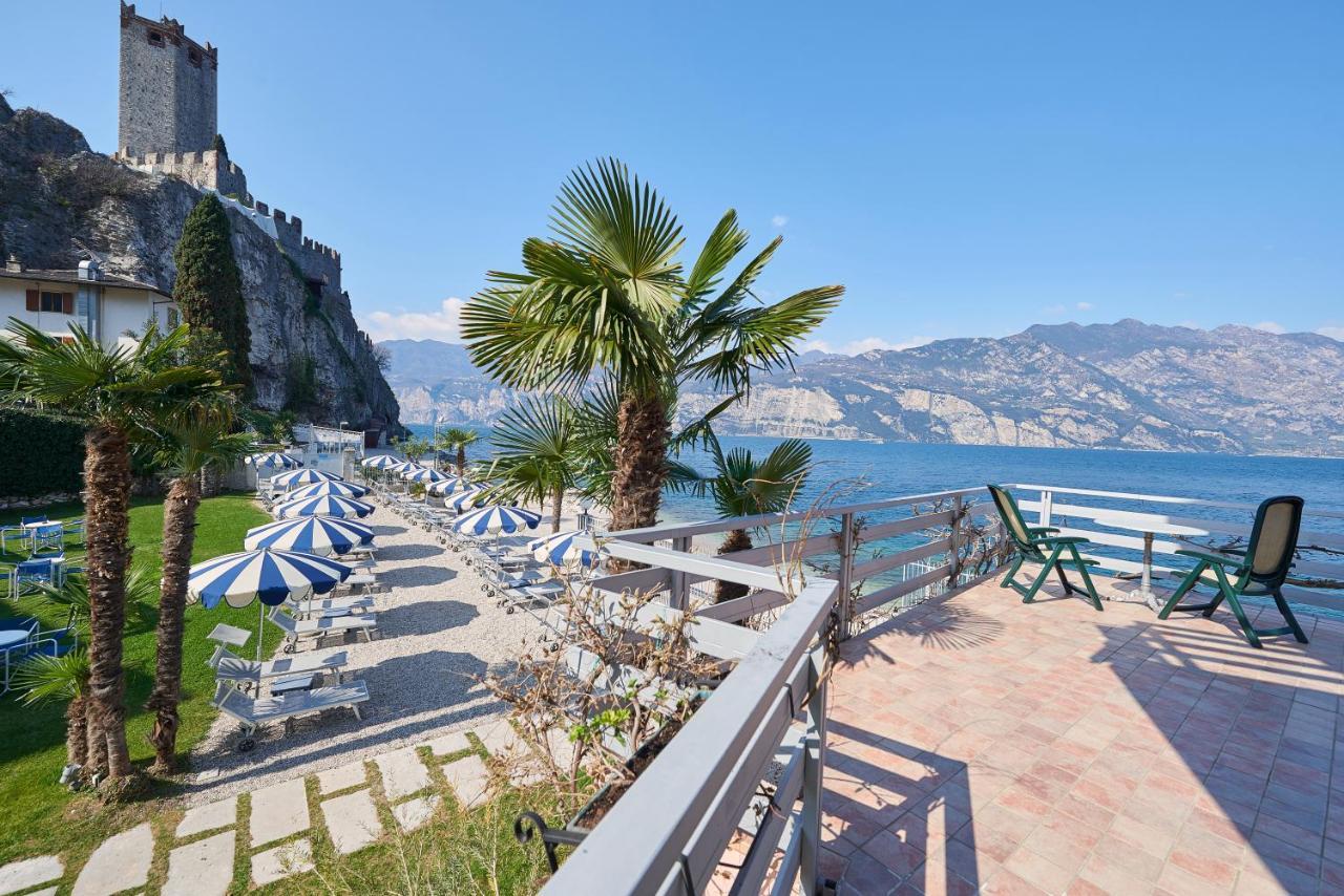 Hotel Castello Lake Front Malcesine Bagian luar foto