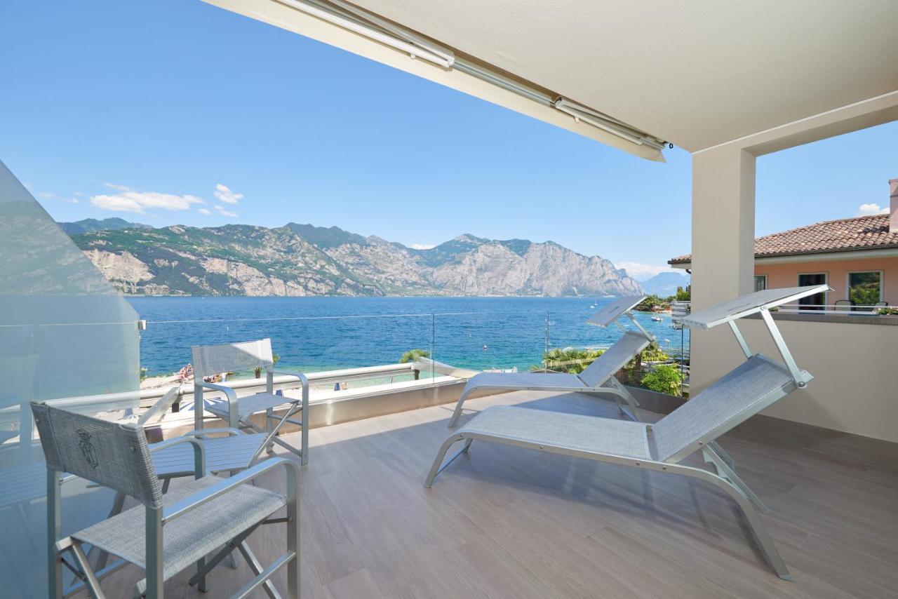 Hotel Castello Lake Front Malcesine Bagian luar foto